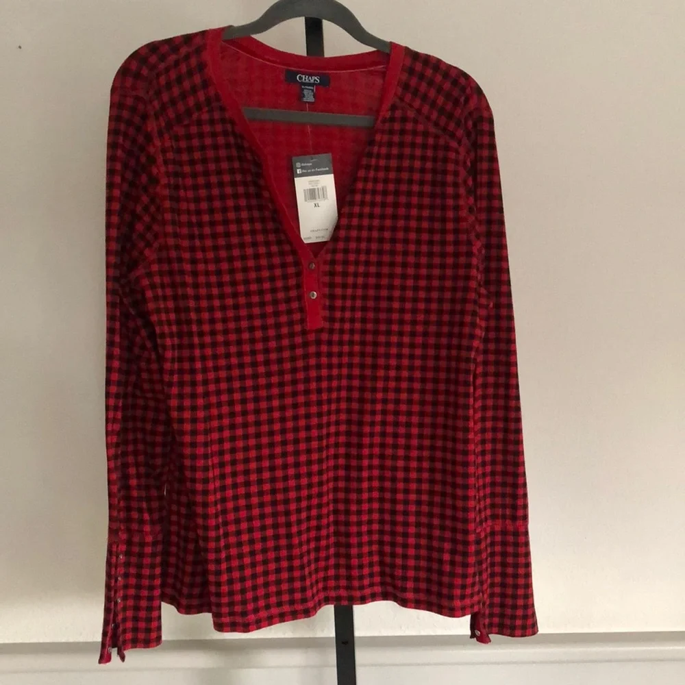 Chaps, Size X-Large Long Sleeve Shirt, NWT - Picture 1 of 7